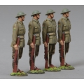 GW100D-A 4 19th Battalion Australian Soldiers on Parade Helmets